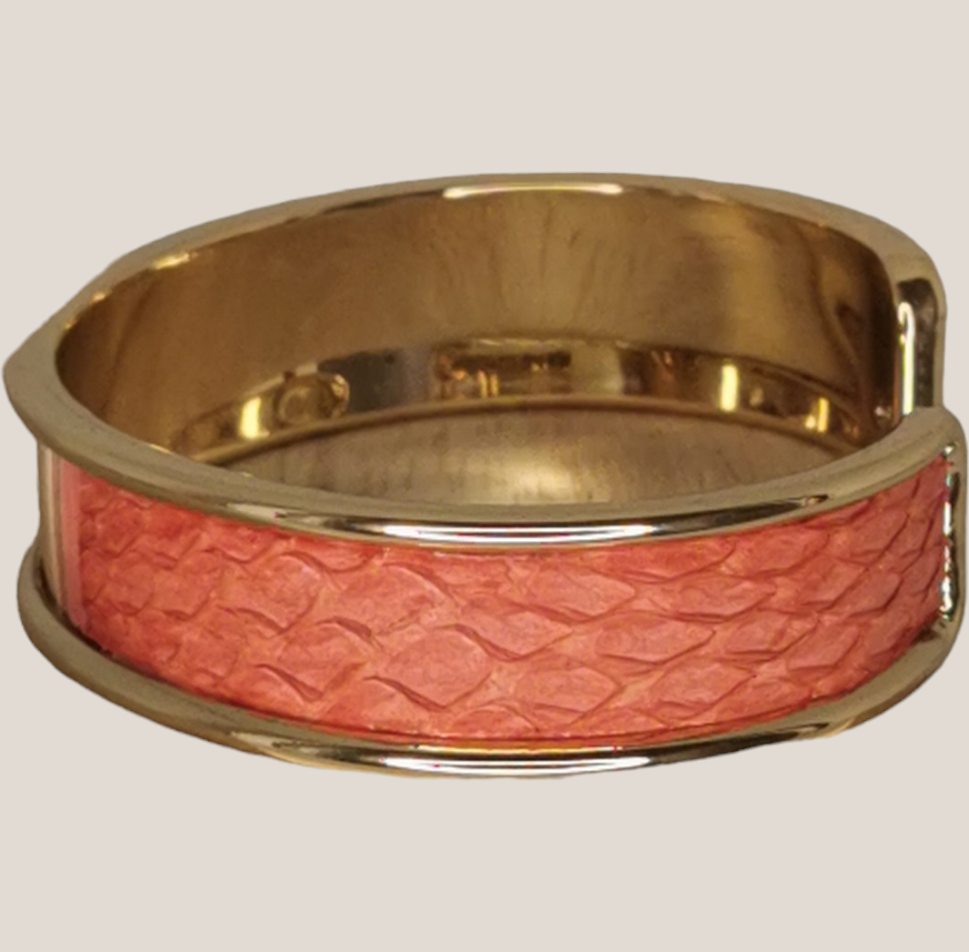 Collection BAIONA -Bracelet rouge-corail brut- Elegan-SE